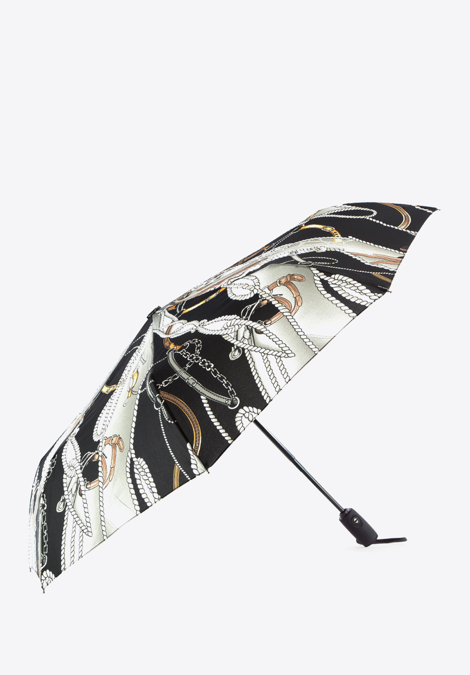 Deštník, černo-hnědá, PA-7-154-NN, Obrázek 1