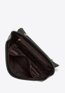 Dámská kožená kabelka s ekologickou kožešinou, černo-krémová, 97-4E-606-4, Obrázek 4