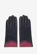Dámské rukavice, černo-růžová, 45-6A-002-1-S, Obrázek 3