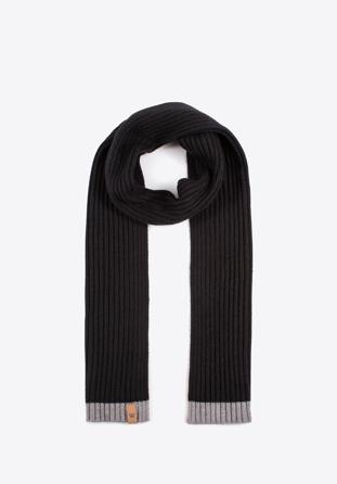 Pánský šátek, černo šedá, 97-7F-010-18, Obrázek 1