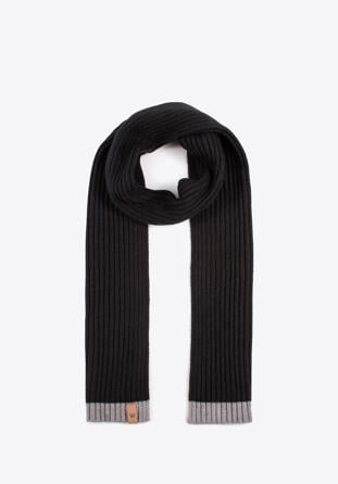 Pánský šátek, černo šedá, 97-7F-010-18, Obrázek 1