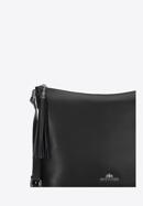 Dámská kabelka, černo-stříbrná, 29-4E-008-4, Obrázek 5