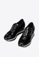 Dámské boty, černo-stříbrná, 92-D-656-S-35, Obrázek 2