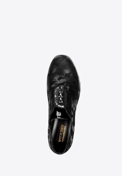 Dámské boty, černo-stříbrná, 92-D-656-S-39, Obrázek 6