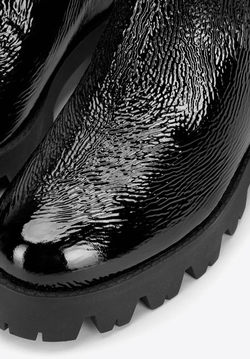 Dámské boty, černo-zlatá, 93-D-754-L-37, Obrázek 8