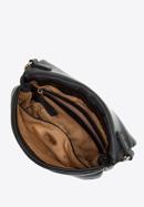 Mini kabelka z geometrický prošívané ekologické kůže, černo-zlatá, 97-4Y-529-1S, Obrázek 3
