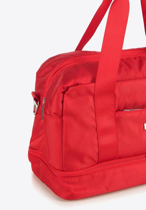 Cestovní taška, červená, 56-3S-708-10, Obrázek 5