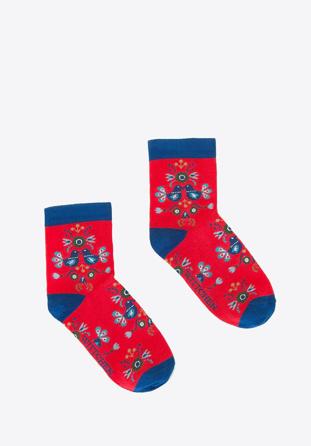 Dámské ponožky, červená, 92-SK-002-X2-35/37, Obrázek 1