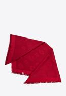 Dámský šátek s monogramem, červená, 97-7D-001-3, Obrázek 2