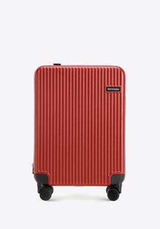 Kabinové zavazadlo s polykarbonátů, červená, 56-3P-401-35, Obrázek 1