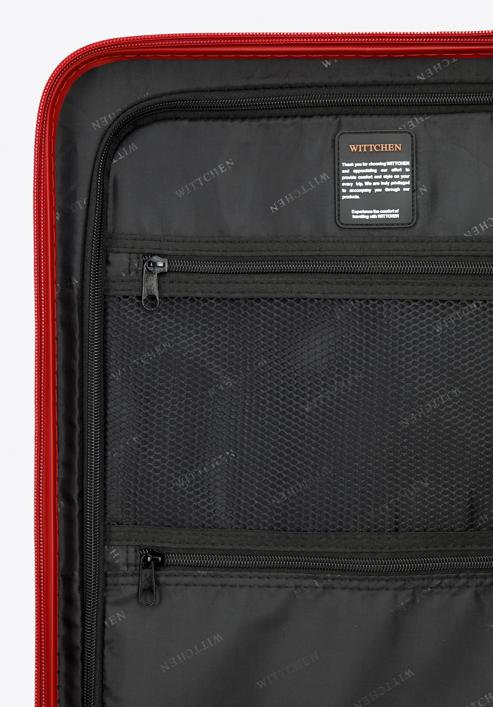 Kabinové zavazadlo s polykarbonátů, červená, 56-3P-401-01, Obrázek 12