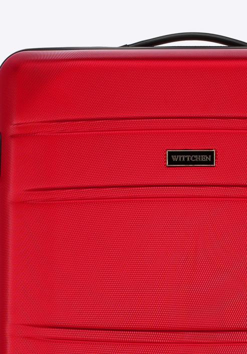 Kabinový cestovní kufr, červená, 56-3A-651-01, Obrázek 10