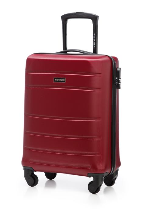 Kabinový cestovní kufr, červená, 56-3A-651-01, Obrázek 4