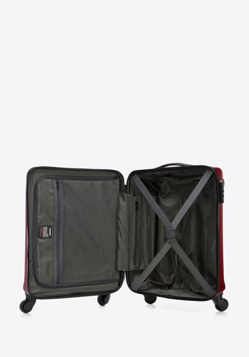 Kabinový cestovní kufr, červená, 56-3A-651-01, Obrázek 5