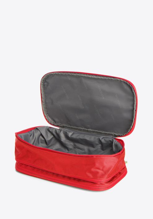 Kosmetická taška, červená, 56-3S-704-00, Obrázek 3