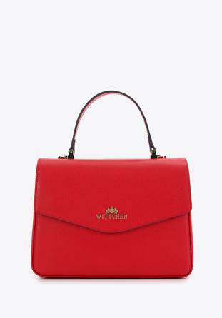 Malá kožená kabelka, červená, 97-4E-623-3, Obrázek 1