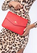 Malá kožená kabelka, červená, 97-4E-623-3, Obrázek 16