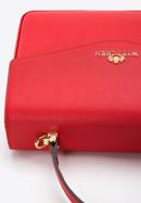 Malá kožená kabelka, červená, 97-4E-623-3, Obrázek 4
