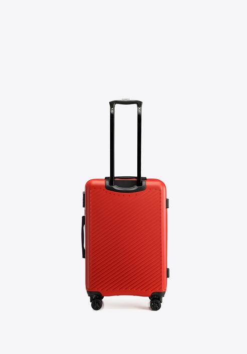 Sada kufrů ABS s diagonálními pruhy, červená, 56-3A-74K-30, Obrázek 4