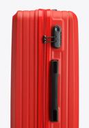 Sada kufrů ABS s diagonálními pruhy, červená, 56-3A-74K-30, Obrázek 9