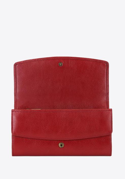 Velká dámská kožená peněženka, červená, 21-1-234-3L, Obrázek 2
