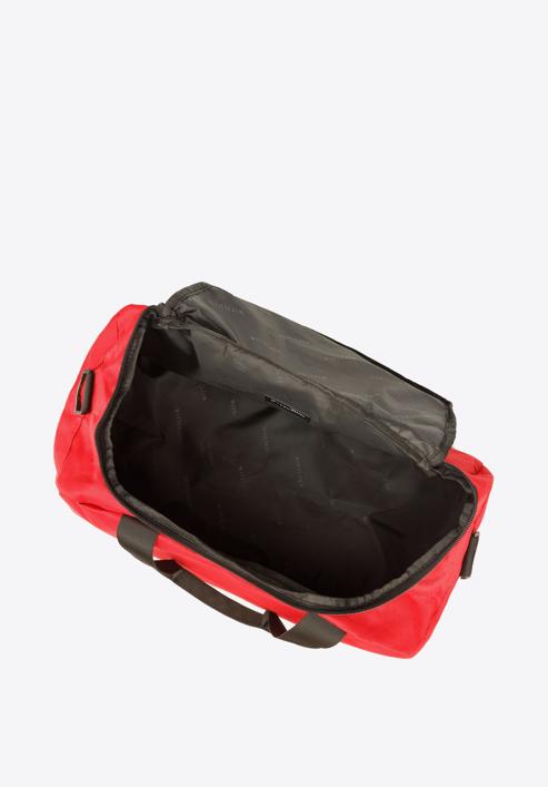 Cestovní taška, červeno-černá, 56-3S-926-34, Obrázek 4