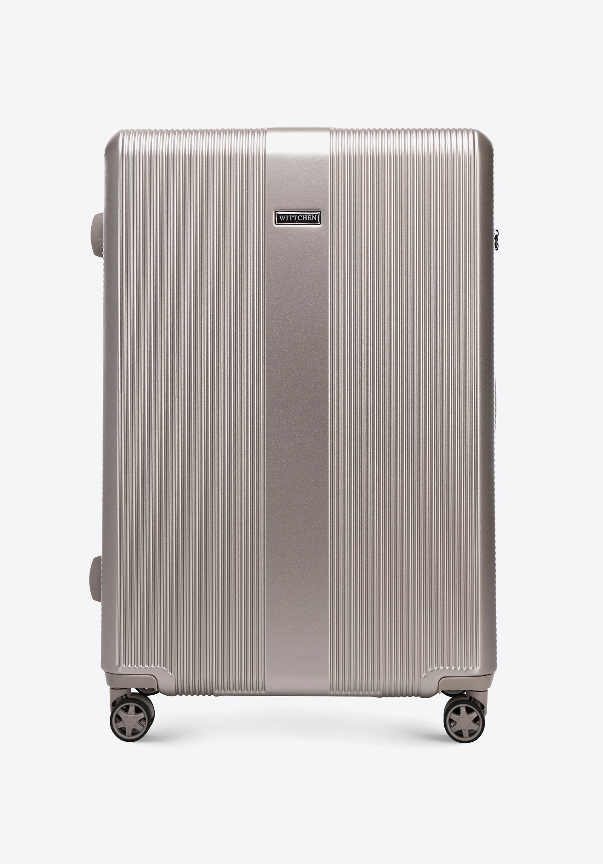 Großer Koffer aus Polycarbonat, Champagner, 56-3P-903-87, Bild 1