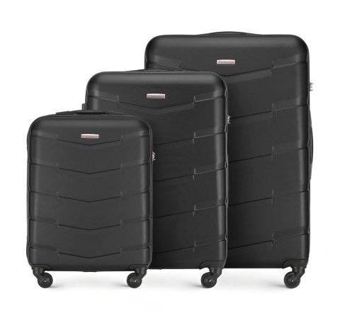 Комплект чемоданов, черный, 56-3A-40S-31, Фотография 1