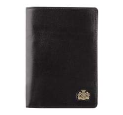 Кожаный мужской кошелек, черный, 10-1-020-1, Фотография 1