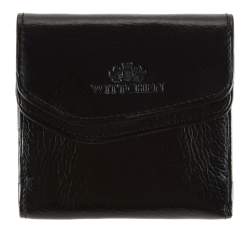 Мужской кожаный кошелек раскладывающийся, черный, 21-1-088-1, Фотография 1