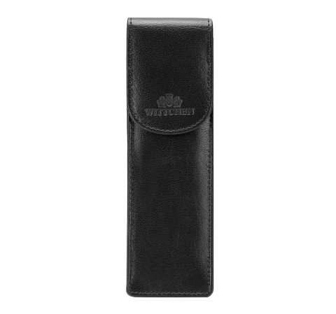 Классический кожаный чехол для ручек, черный, 14-2-169-L91, Фотография 1
