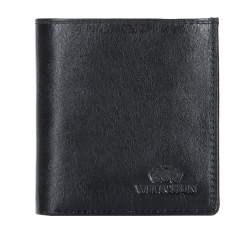 Маленький кожаный женский кошелек, черный, 21-1-065-L10, Фотография 1