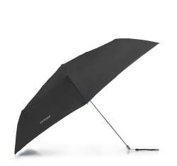 Маленький ручной зонт женский, черный, PA-7-168-1, Фотография 1