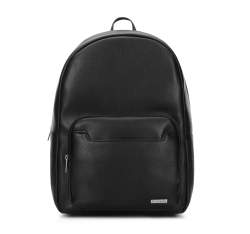 Рюкзак для ноутбука 11''/12'' из экокожи, черный, 29-3P-004-1, Фотография 1