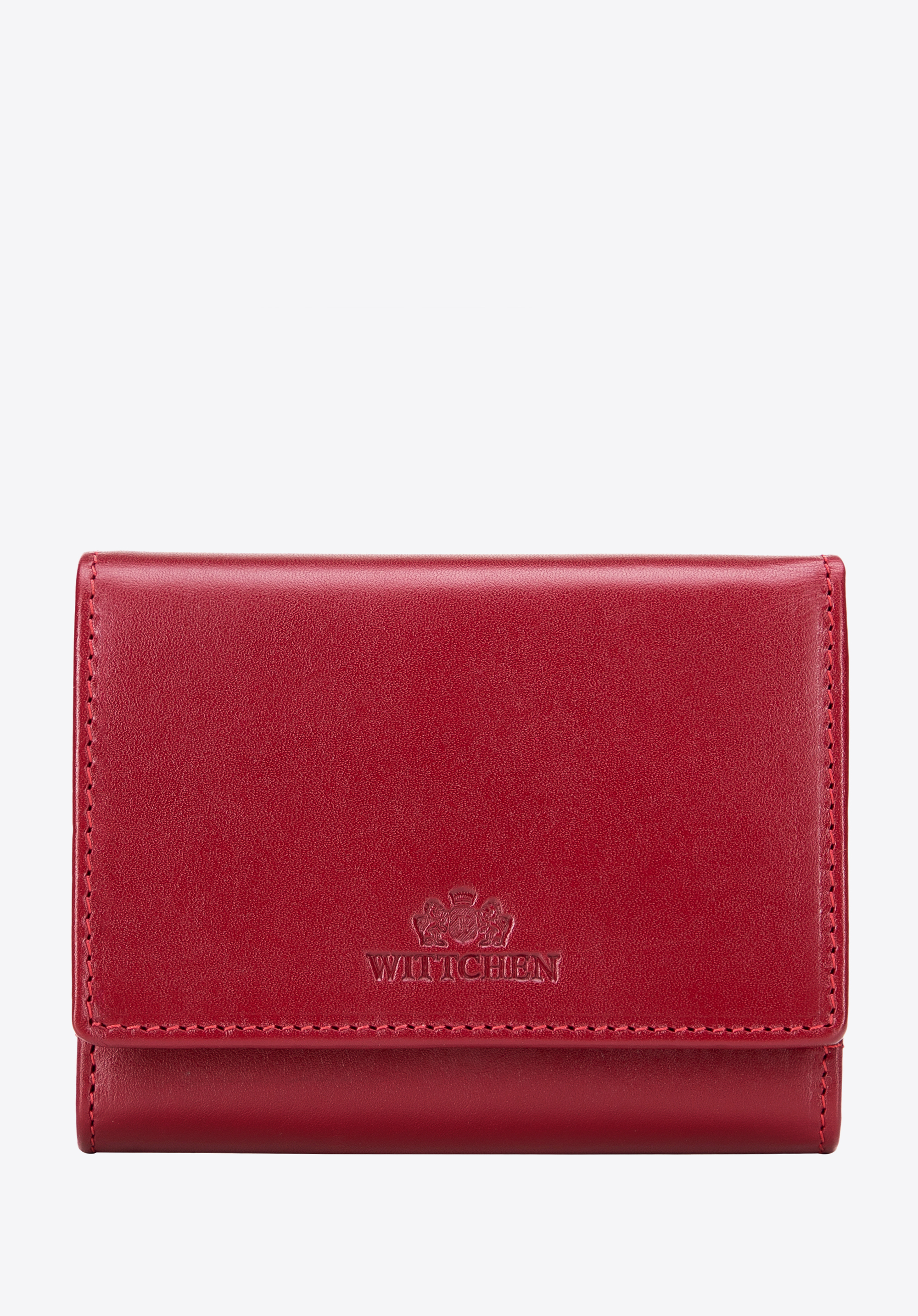 Жіночий шкіряний гаманець із RFID-захистом, червоний, 14-1-070-LG9, Фото 1