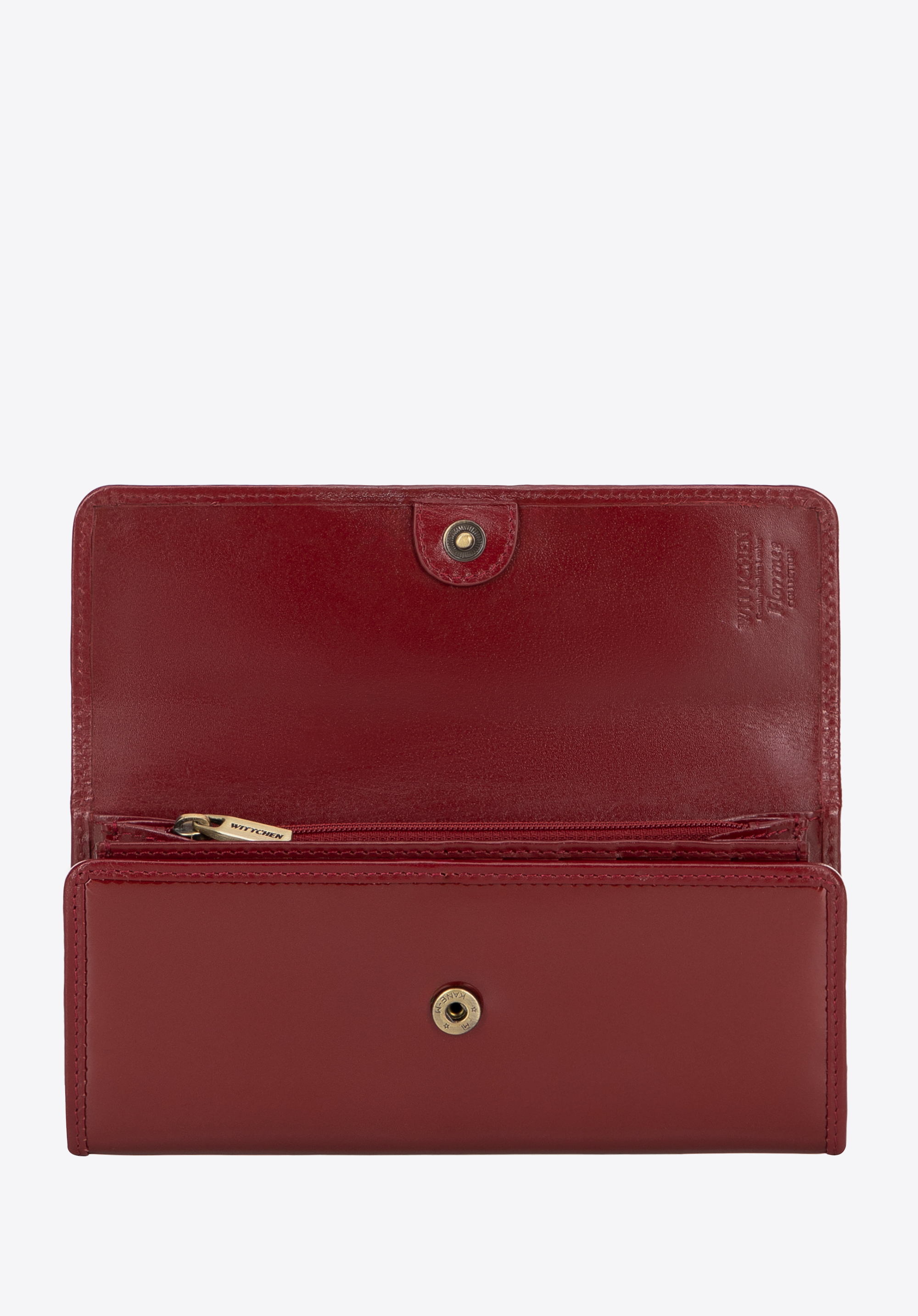 Гаманець, червоний, 14-1L-003-3A, Фото 1