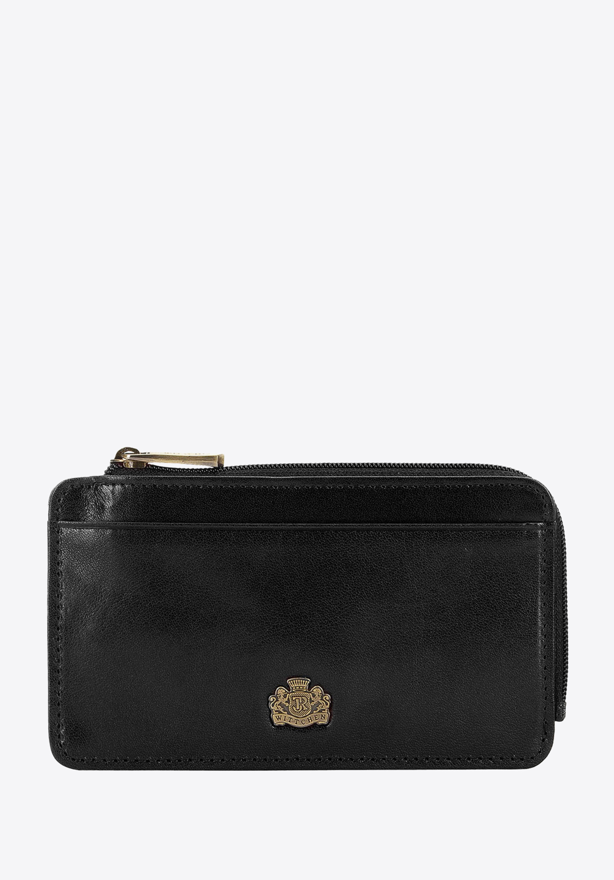 Кредитниця з натуральної шкіри, чорний, 10-2-290-1L, Фото 1