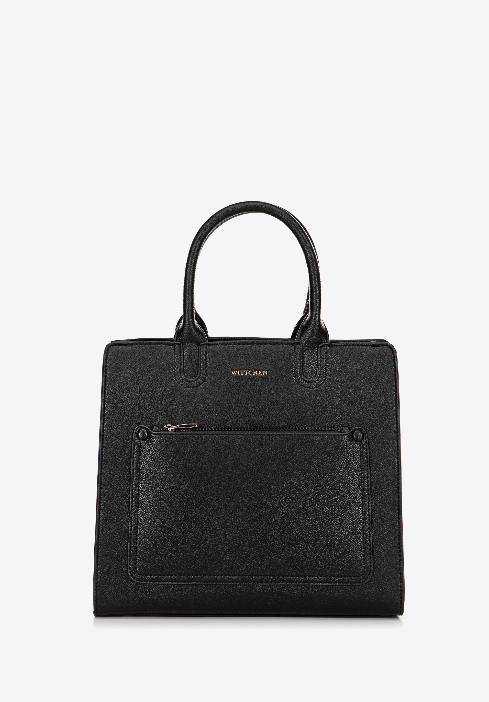 Сумка для ноутбука 13" зі штучної шкіри, чорний, 100-4Y-916-1, Фото 1