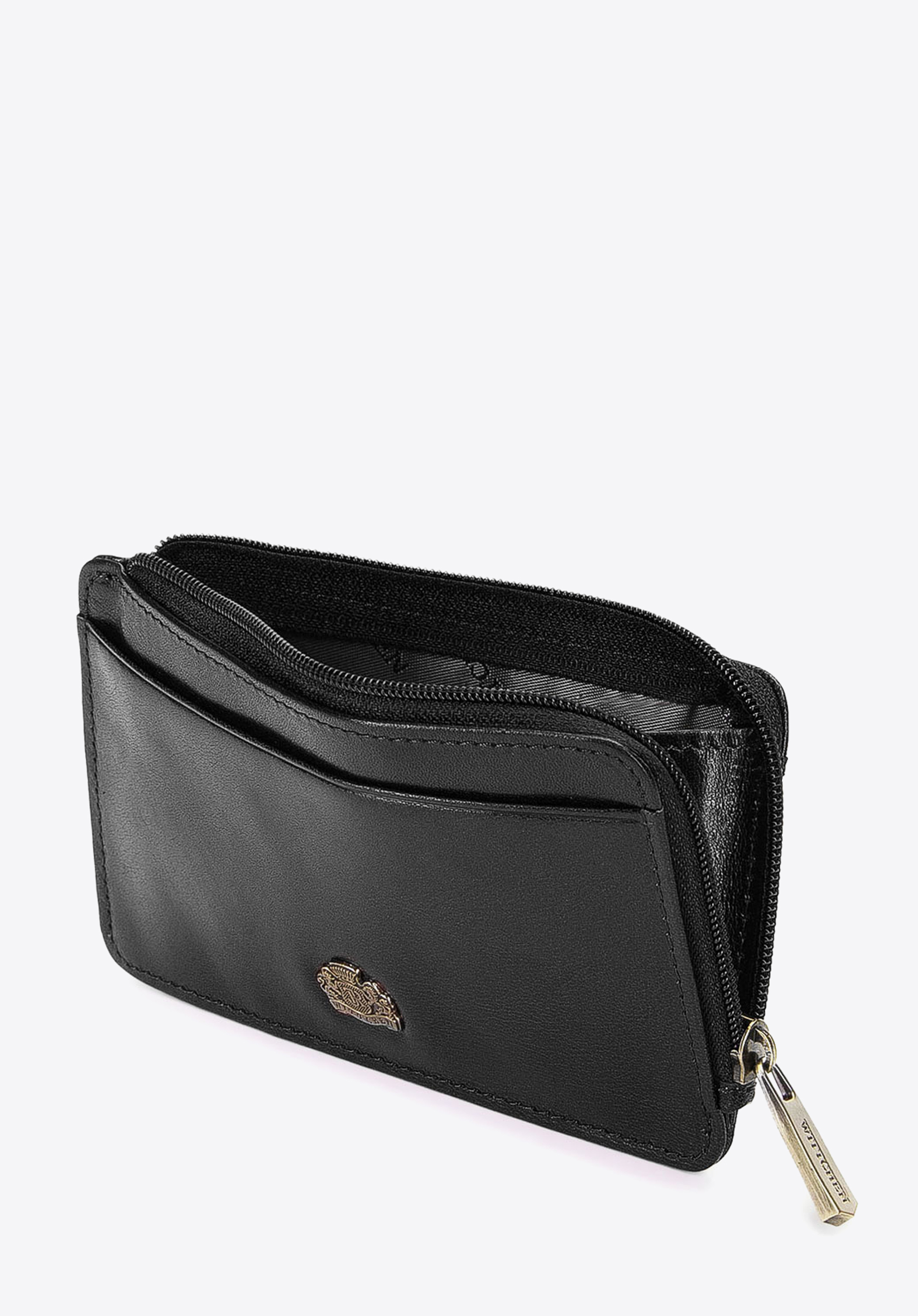 Кредитниця з натуральної шкіри, чорний, 10-2-290-1L, Фото 1