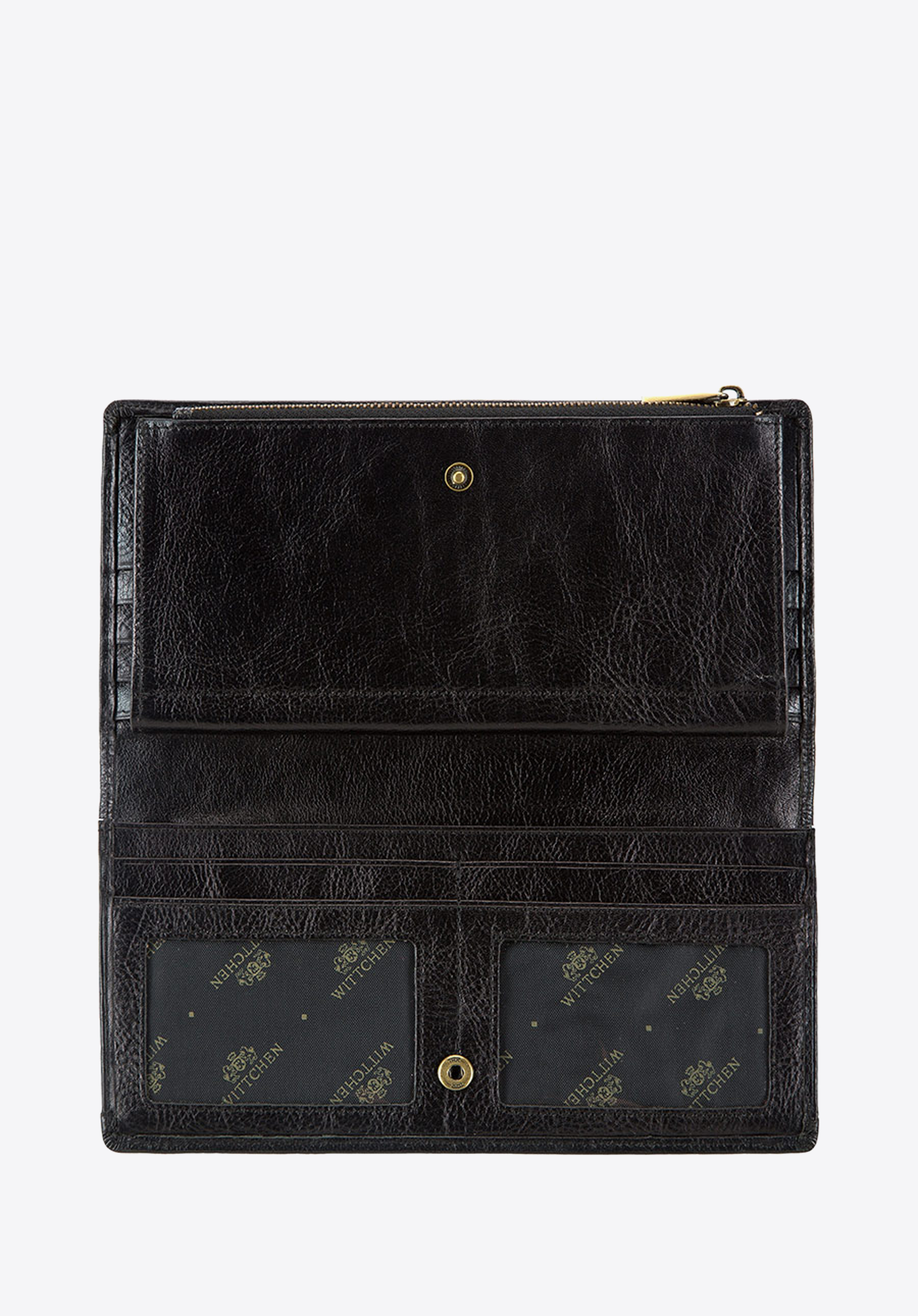 Жіночий гаманець, чорний, 21-1-500-1, Фото 1