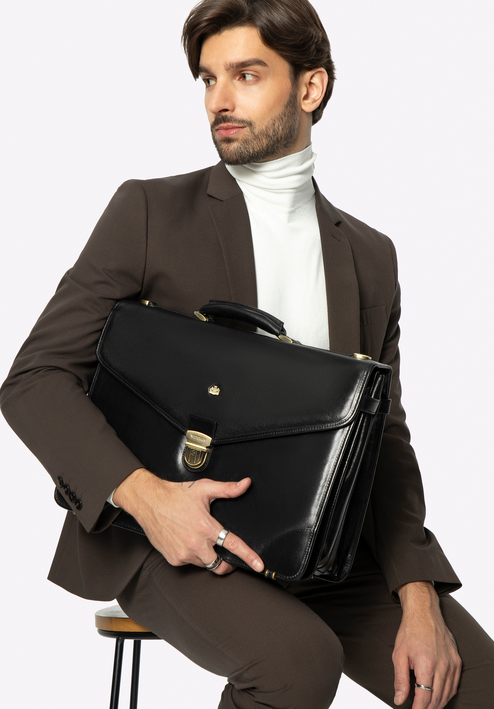 Портфель, чорний, 10-3-015-1, Фото 15