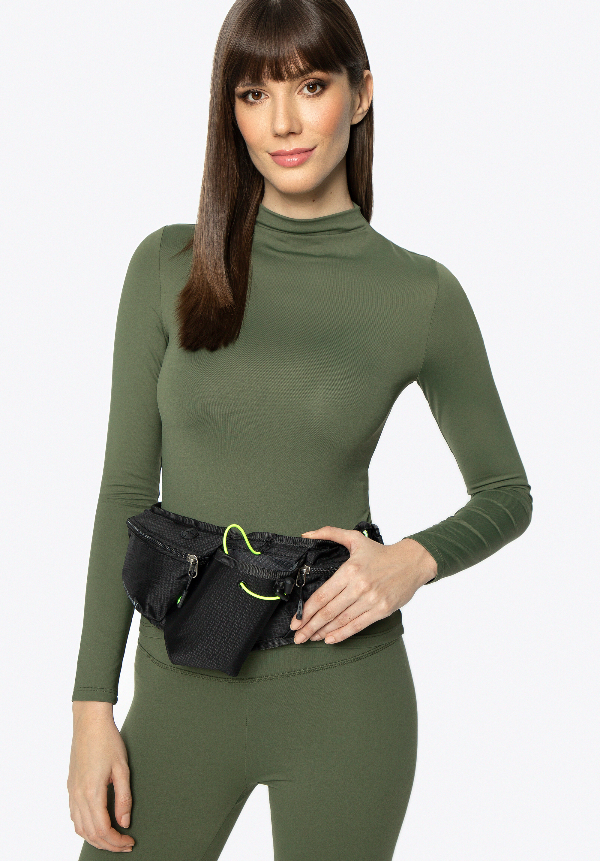 Športová taška vyrobená z nylonu, čierna, 56-3S-012-10, Obrázok 1