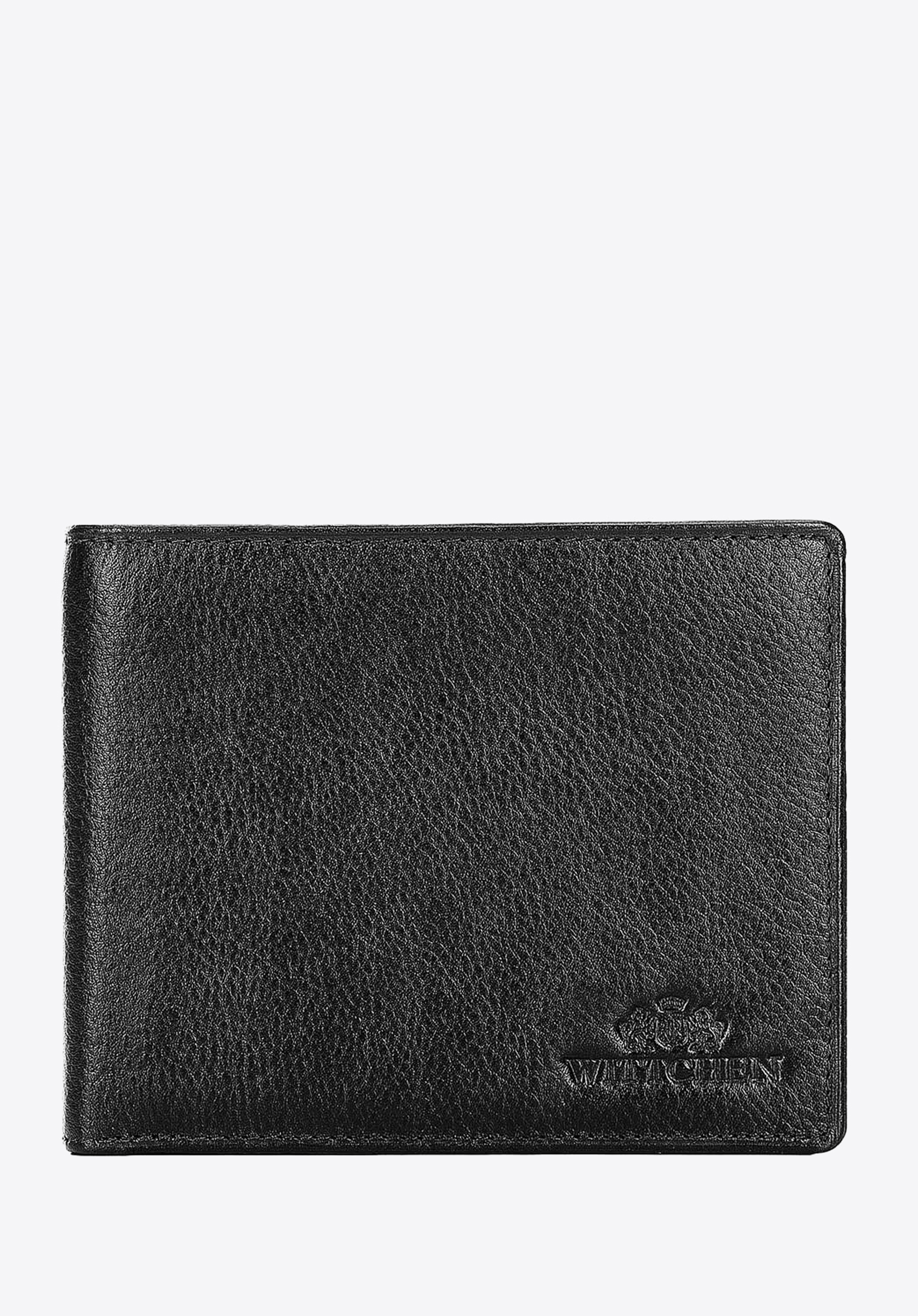 Pánska kožená peňaženka s rozťahovacím panelom, čierna, 21-1-262-10, Obrázok 1