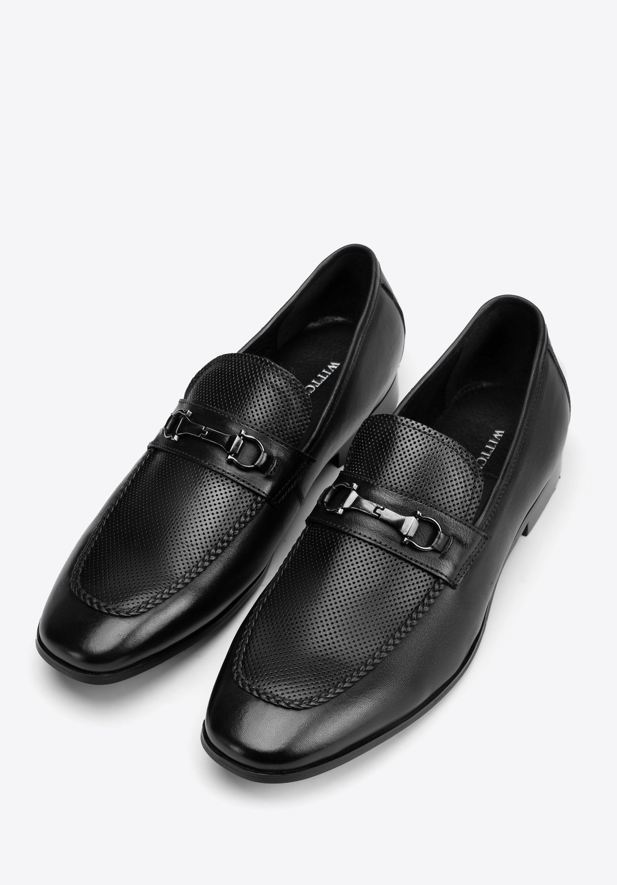 Pánske kožené mokasíny, čierna, 100-M-515-1-39, Obrázok 1