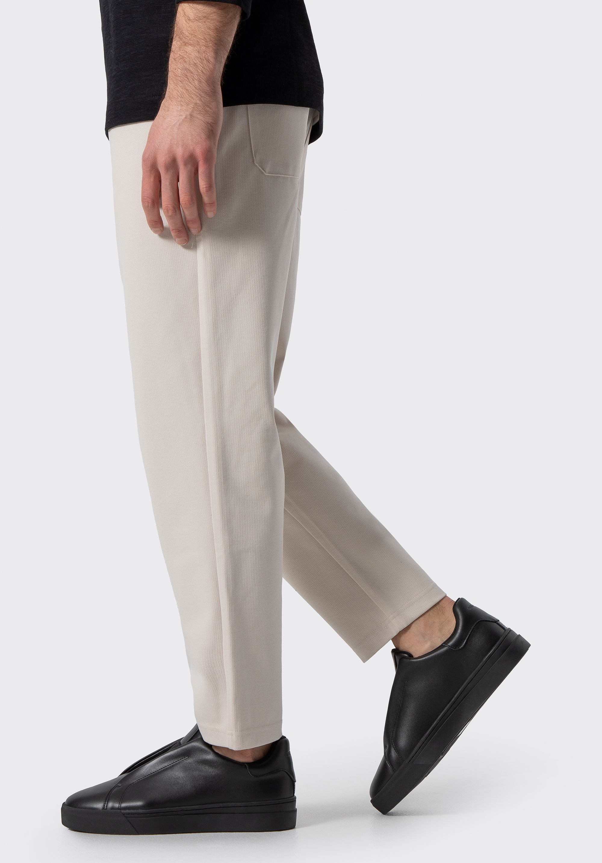 Pánske kožené tenisky, čierna, 101-M-512-1-42, Obrázok 1