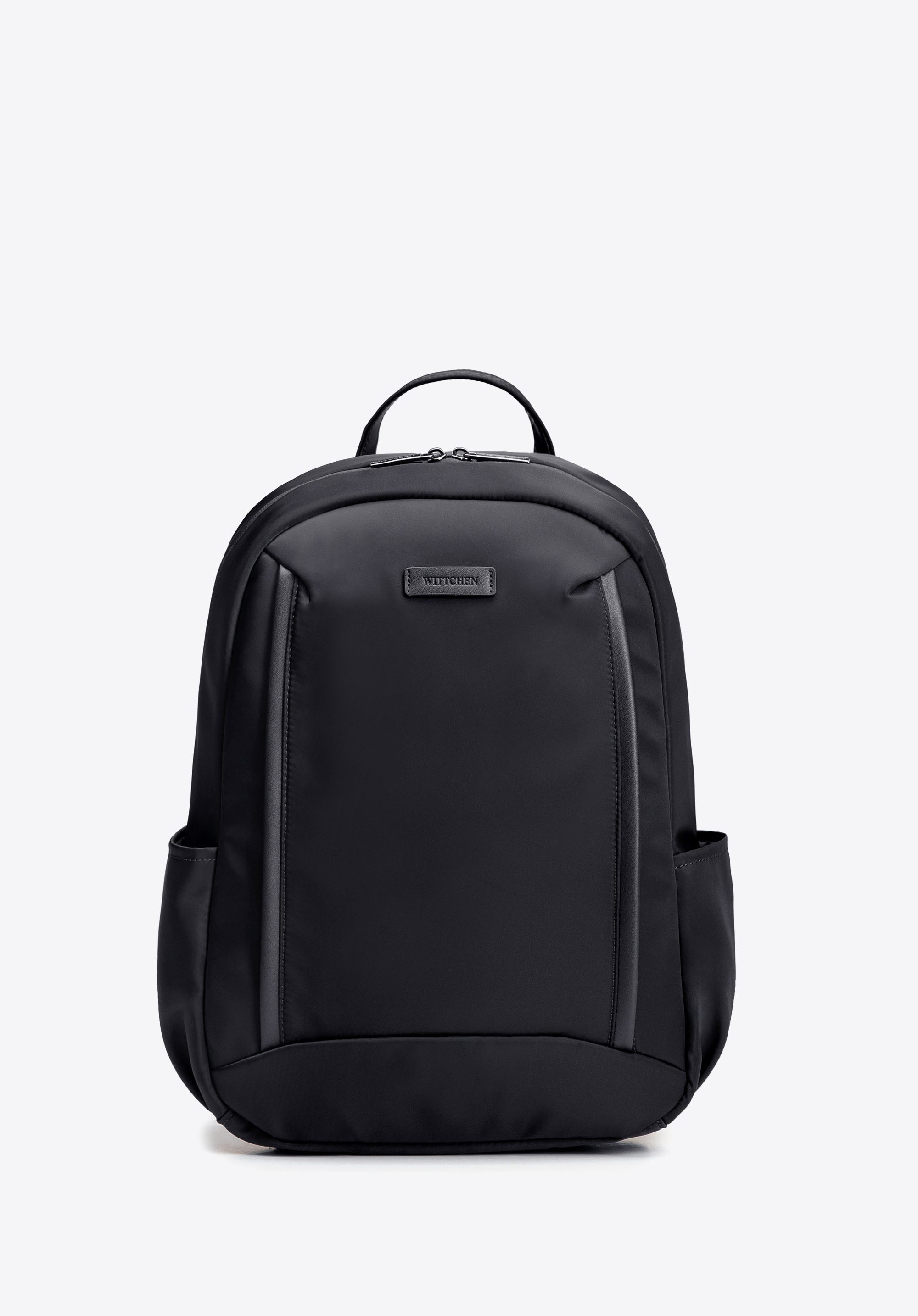 Viacúčelový batoh s priehradkou na notebook 13"/14", čierna, 102-3P-801-1, Obrázok 1