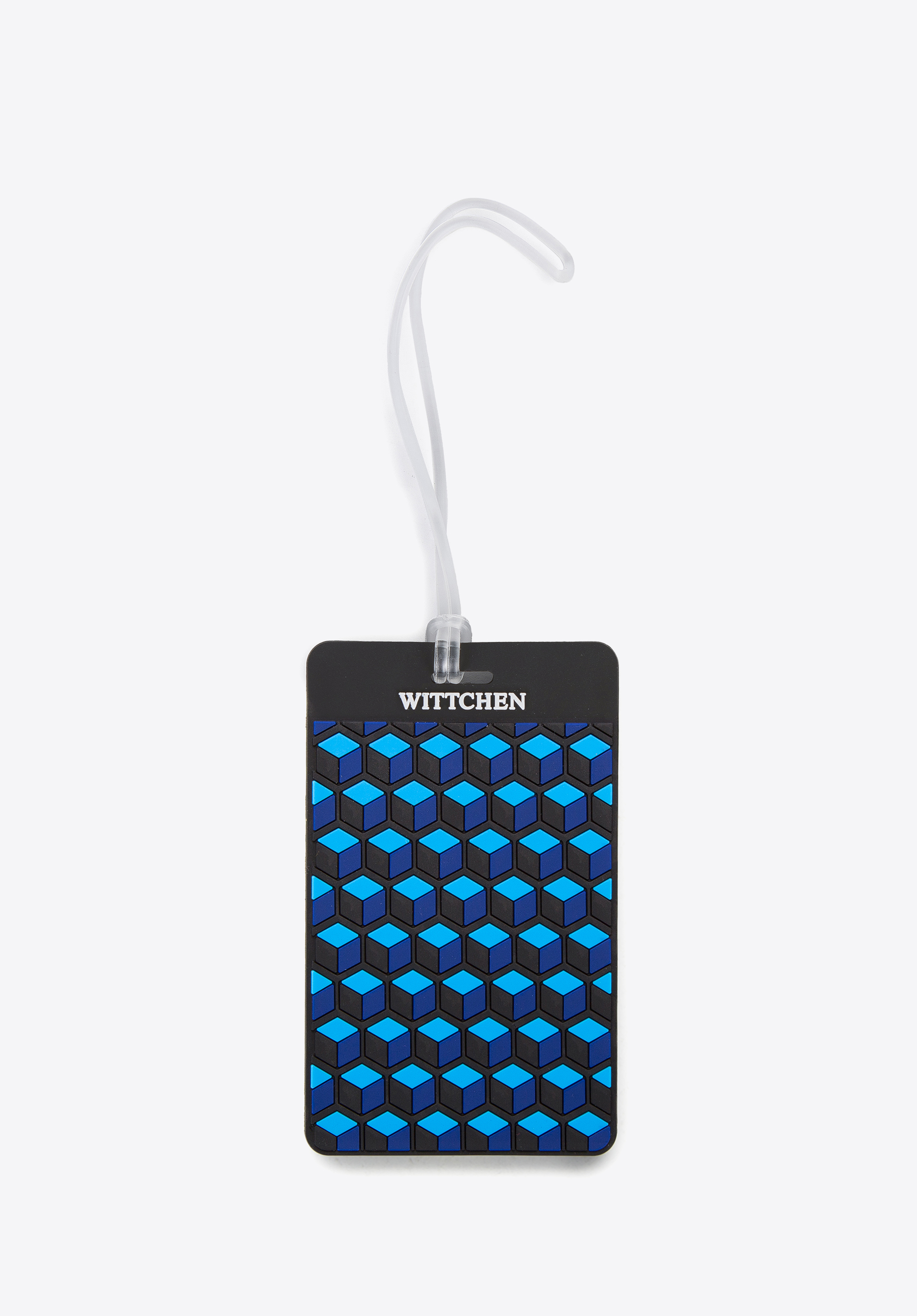 Identifikačná visačka na batožinu, čierno-modrá, 56-30-008-01, Obrázok 1