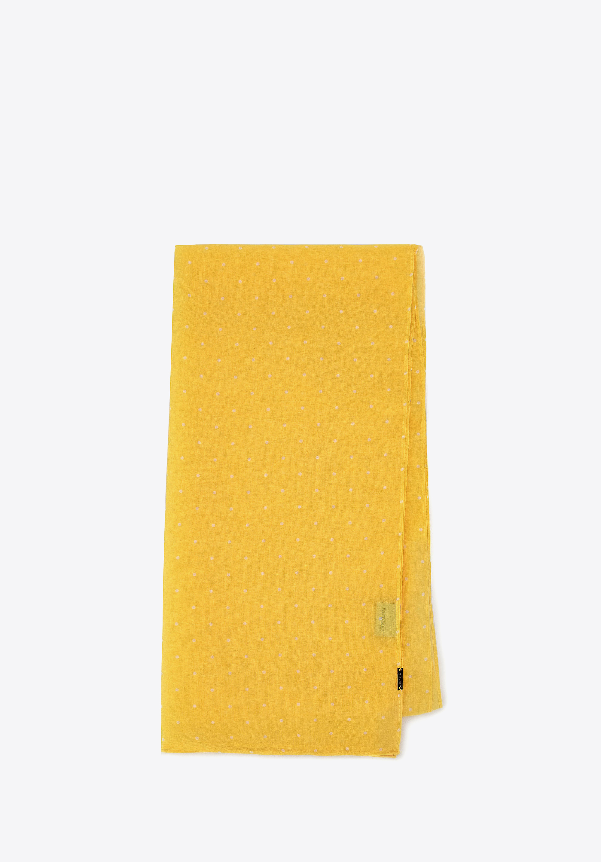 Jemný šátek s puntíky, citrón, 98-7D-X01-X1, Obrázek 1