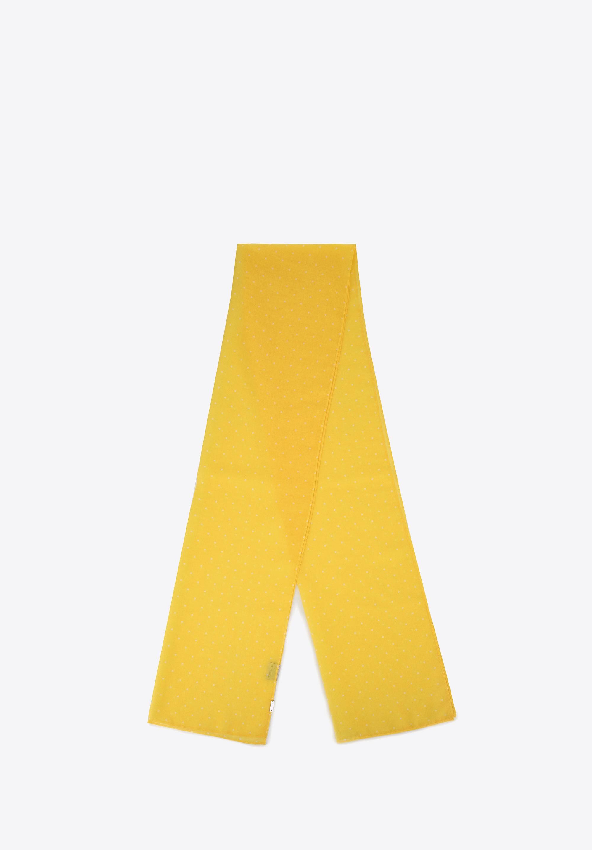 Jemný šátek s puntíky, citrón, 98-7D-X01-X1, Obrázek 1