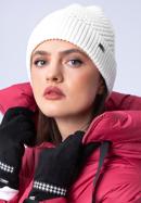 Șapcă de iarnă pentru femei, crem, 97-HF-006-2, Fotografie 16
